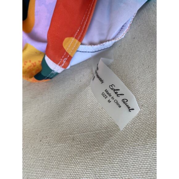 Edel Qual Swim Crop Top Beach Pool Festival Bikini Swimsuit Size M New W/Tags - Picture 8 of 8